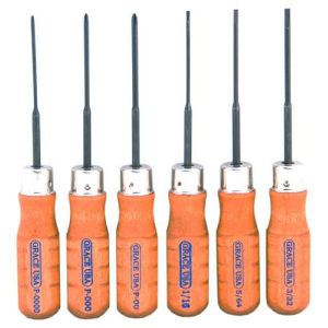 GRACE USA SCREWDRIVER SET MICRO SET OF 6