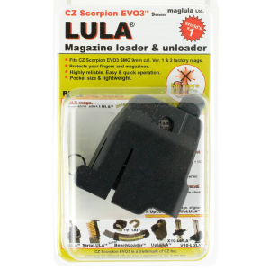 Maglula LU17B Loader/Unloader CZ Scorpion EVO-3 9mm Luger Black