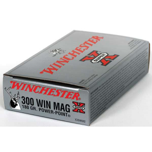 Winchester Ammo X30WM2 Super-X  300 Win Mag 180 gr Power-Point (PP) 20 Bx/ 10 Cs