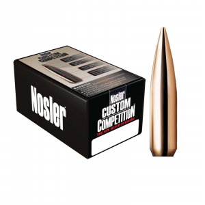Nosler 49742 Custom Competition  6mm .243 107 gr Hollow Point Boat Tail (HPBT) 100 Per Box