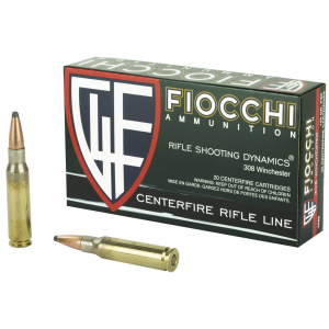 FIOCCHI 308b Field Dynamics 308 Win 150 Gr Pointed Soft Point (psp) 20 Box