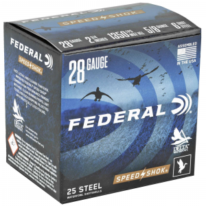 Federal WF2836 Speed-Shok  28 Gauge 2.75 5/8 oz 6 Shot 25 Bx/ 10 Cs