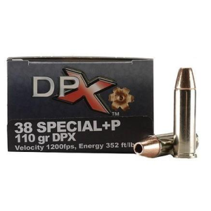COR-BON DPX .38 SPL+P 110 Gr 20rds