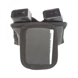 Sticky Holsters DSMP Dual Mag Pouch Latex Free Synthetic Rubber Black w/Green Logo