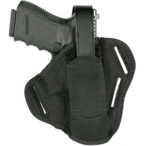 Blackhawk 40PC05BK Pancake  OWB Small Autos .22-.25 Cal Nylon Black