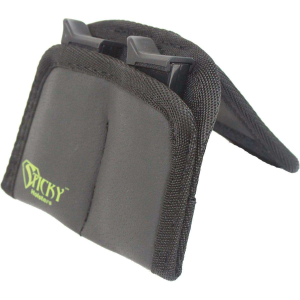 Sticky Holsters DMMP Dual Mag Pouch Double Black w/Green Logo Latex Free Synthetic Rubber