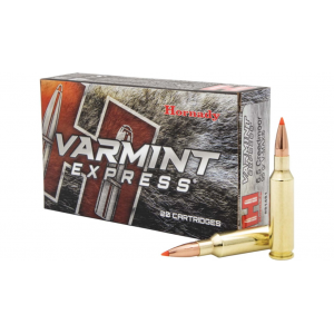 HORNADY 81481 Varmint Express 6.5 Creedmoor 95 Gr V-max Polymer Tip 20 Box