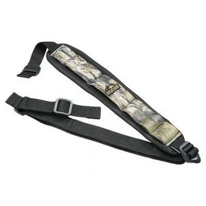 Butler Creek 181017 Comfort Stretch Sling with Uncle Mike's QD Swivels 2.25 W x 44 L Adjustable Mossy Oak Break-Up Country Neoprene for Rifle