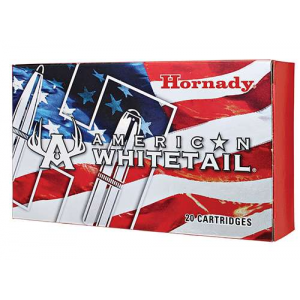 HORNADY 82242 American Whitetail 450 Bushmaster 245 Gr Interlock 20 Bx/ 10 Cs