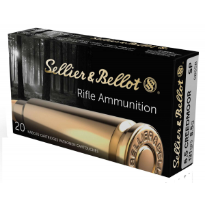 SELLIER & Bellot 6.5 Creedmoor 131 Gr Soft Point (sp) Rifle Ammunition 20rd Box