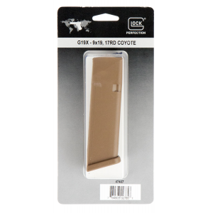 Glock 47487 G17/19X  9mm Luger 17rd Coyote Tan Detachable
