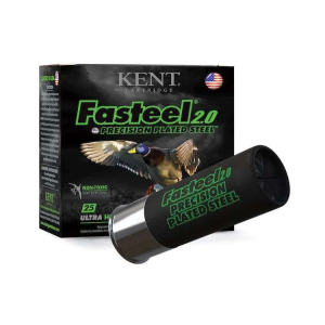 Kent Cartridge K123FS404 Fasteel Waterfowl 12 Gauge 3 1-3/8 oz 4 Shot 25 Bx/ 10 Cs