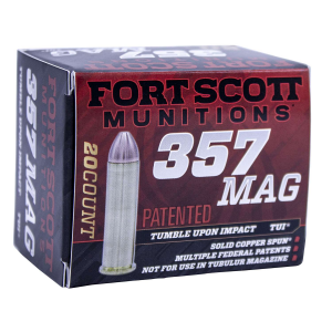 Fort Scott Munitions Tumble Upon Impact TUI Ammo