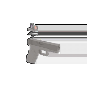CRIMSON RAD DOVETAIL MOUNTING KIT GLOCK FULL SIZE/42/43/48