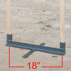Birchwood Casey BC-1800MTS Metal Target Stand Gray Steel