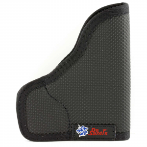 Desantis Gunhide N38BJZ3Z0 Nemesis  Pocket Diamondback DB380 with CT LG-491/DB9; Kimber Solo Rubberized Fabric Black