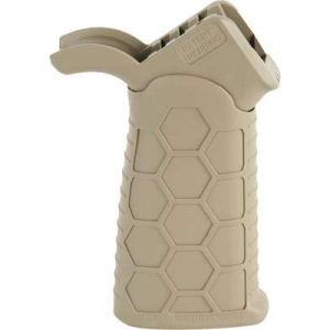 Hexmag HEXATGFDE Advanced Tactical Grip Tactical Pistol Grip Advanced Tactical Grip Polymer Flat Dark Earth