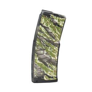 AMEND2 MOD C 5.56MM 30RD AR15 TRANSLUCENT SMOKE PRINTED TIGER STRIPE POLYMER MAGAZINE (50 PER CASE)