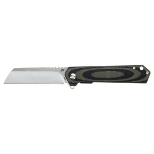 SCHRADE KNIFE LATERAL FOLDER 3.25 AUS-10 OD GREEN/LAM