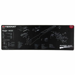 TekMat TEKR441022 Ultra Premium Cleaning Mat  Ruger 10-22 Parts Diagram 15 x 44