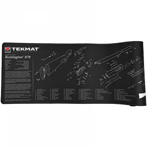 TekMat TEKR44REM870 Ultra Premium Cleaning Mat  Remington 870 Parts Diagram 15 x 44
