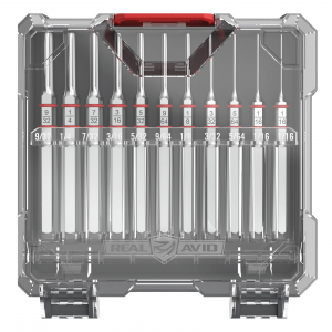 Real Avid Accu-Punch 11-Piece Standard Pin Punch Set