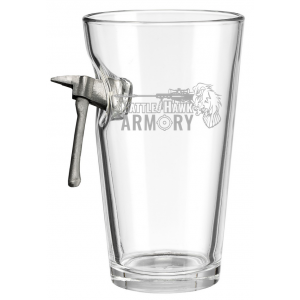 Benshot Fire Axe BattleHawk Armory 16oz Pint Glass