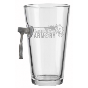 Benshot Throwing Axe BattleHawk Armory 16oz Pint Glass