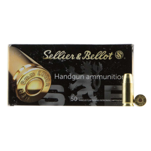 Sellier & Bellot SB9SUBB Handgun  9mm Luger Subsonic 150 gr Full Metal Jacket (FMJ) 50 Bx/ 20 Cs