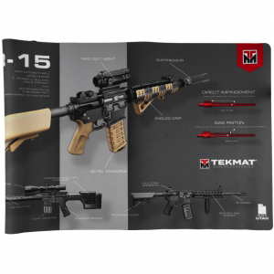 TekMat TEK42AR15WPD Door Mat  AR-15 Weapons Platform 25 x 42