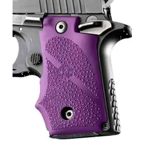 SIG Sauer P238 Rubber Grip with Finger Grooves Purple