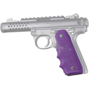 Ruger 22/45 MKIV Rubber Grip with Finger Grooves Purple