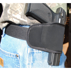 Grovtec US Inc GTHL15099BLK Multi-Fit Belt Med/Lg Frame Auto Lami Suede Black