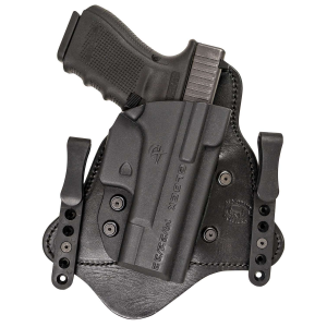 Comp-Tac  MTAC Premier Black Kydex Holster w/Leather Backing IWB Sprgfld XD-S 3.3 Right Hand