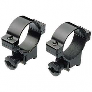Burris 420071 Rimfire Rings  .22 Grooved Receiver 1 Medium Aluminum Black Gloss