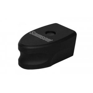 Samson 040603201 S&W M&P Shield Magazine Extension 9mm Luger 7 & 8 rd 6061-T6 Aluminum Black Hardcoat Anodized Finish