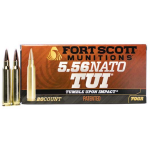 Fort Scott Munitions Tumble Upon Impact TUI Ammo