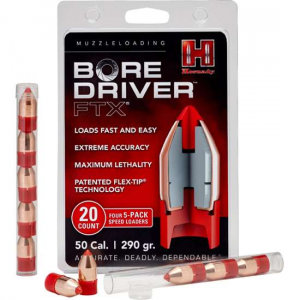 HORNADY Bullet 50 Cal Bore Briver 290gr Ftx 20/box ( 10 Per Case )