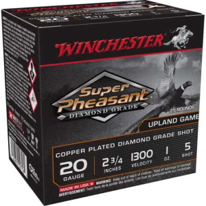WIN SPDG205 20GA 2 3/4 #5 DMND GRD PHEASANT 25/10