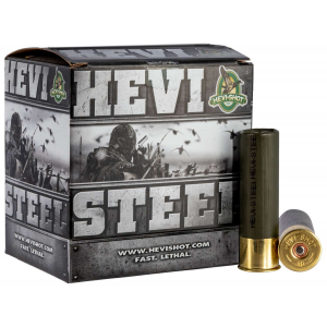 HEVISHOT 60002 Hevi-steel 12 Gauge 3 1 1/4 Oz 2 Shot 25 Bx/ 10 Cs