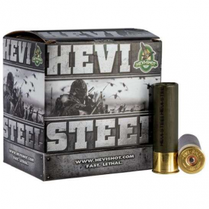 HEVISHOT 60888 Hevi-steel 12 Gauge 3 1 1/4 Oz Bbb Shot 25 Bx