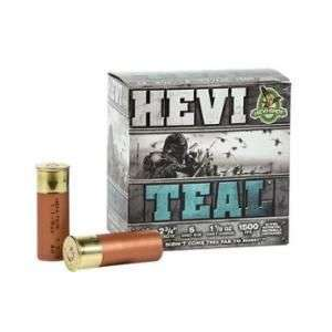 HEVISHOT 60006 Hevi-teal 12 Gauge 3 1 1/4 Oz 6 Shot 25 Bx