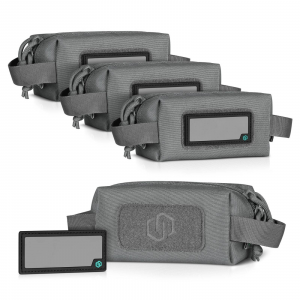 Savior Equipment Loose Mini Sac Soft Ammo Carrier 4 Pack SW Gray