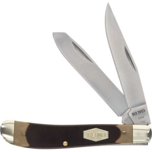 Old Timer OLD TIMER KNIFE GUNSTOCK TRPPR 2-BLADE 3.1 S/S DELRIN - $15.61 at BattleHawk Armory