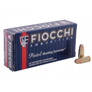 Fiocchi 9APE Training Dynamics  9mm Luger 158 gr Full Metal Jacket (FMJ) 50 Bx/ 20 Cs