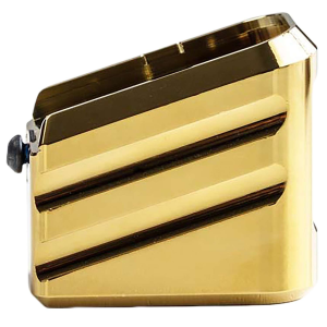 Cross Armory CRG+0MEG19GD Magazine Extension  Fits Glock 19/23/32 Gen 1-5 Gold Aluminum