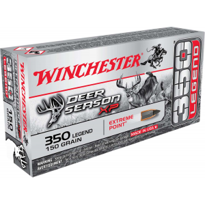 WINCHESTER Ammo X350ds Deer Season Xp 350 Legend 150 Gr Extreme Point Rifle Ammunition 20rd Box