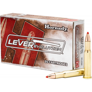 Hornady 82730 LEVERevolution  30-30 Win 160 gr Flex Tip eXpanding 20 Bx/ 10 Cs