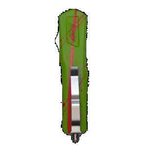 GREAT LAKES MEDIUM ZOMBIE SPLATTER KNIFE, SMOOTH BLADE, 8 AUTO