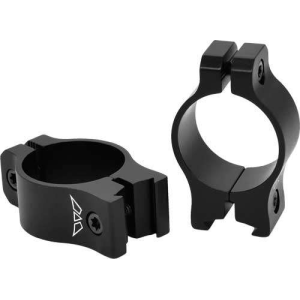 WARNE VAPOR 1 LOW MATTE RINGS ALUMINUM FITS 3/8-11MM DVETAIL